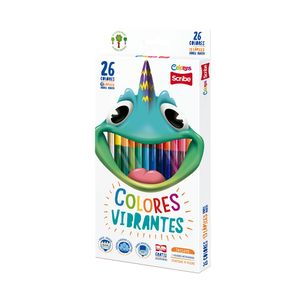 Colores Vibrantes Doble Punta Scribe