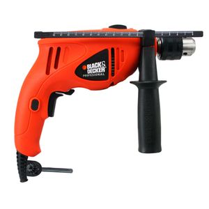 Taladro percutor vvr 500 w black & decker  1/2"
