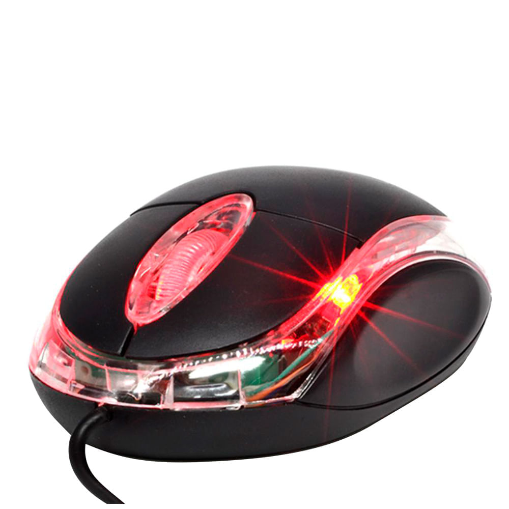 Mini mouse USB Jaltech Led 706 Negro
