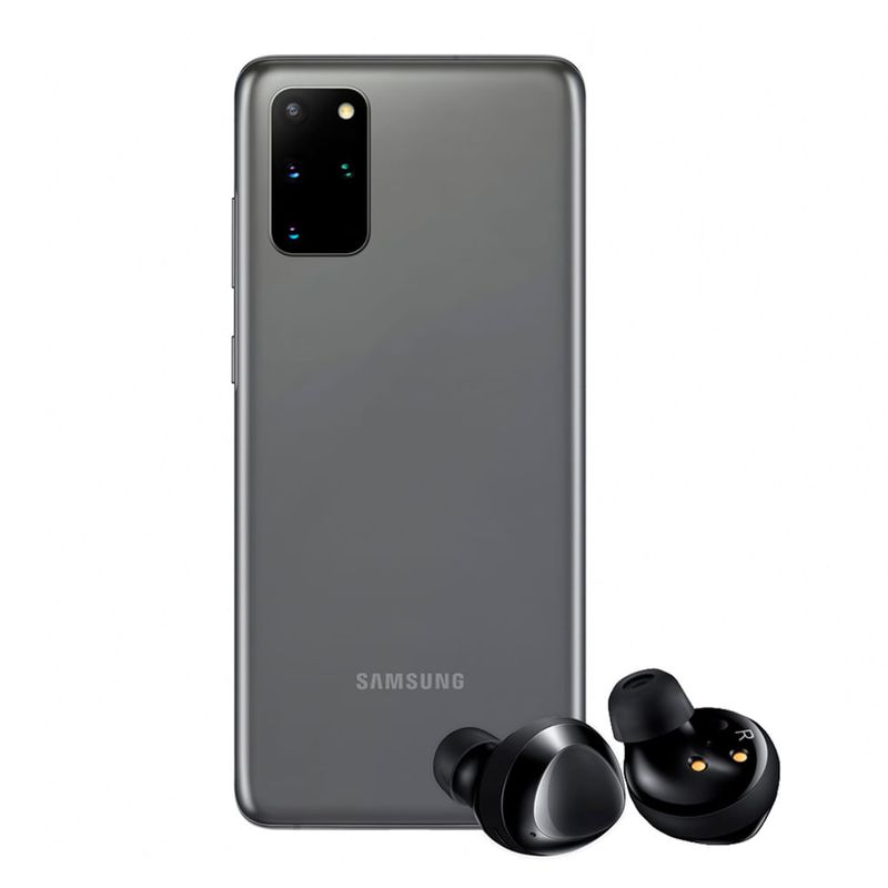 Celular-Samsung-S20-Plus-6.7--128GB-Gris--Buds-Plus-Negro