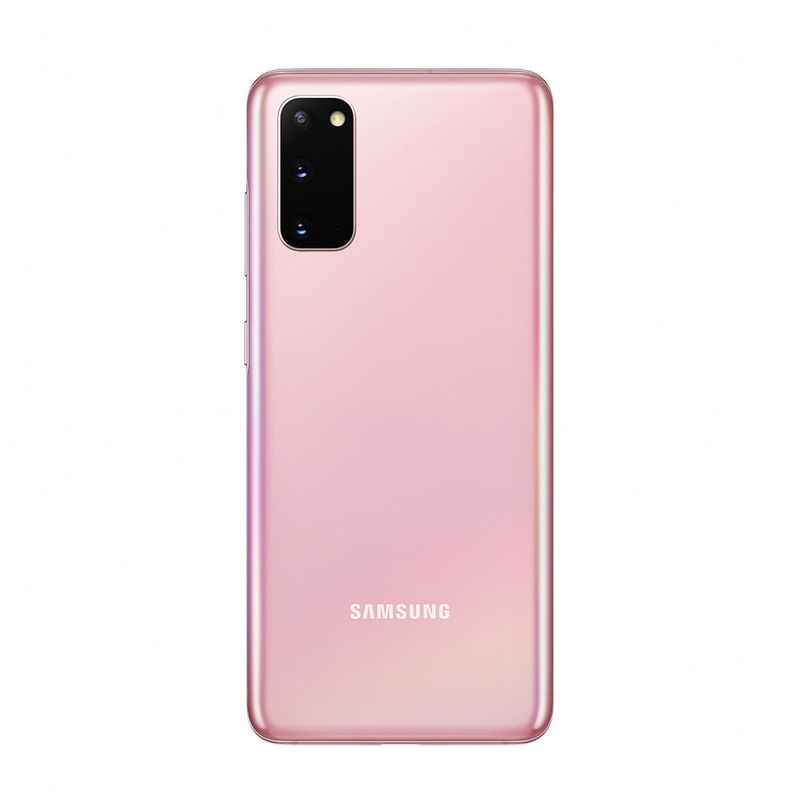 Celular-Samsung-S20-6.2--128GB-Rosado--Buds-Blanco