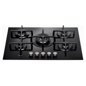 Estufa Whirlpool GOA7523NB Gas 75 cm 5 puestos