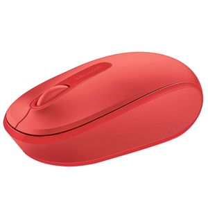 Mouse Microsoft Inalámbrico 1850 Rojo