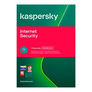 Licencia Kaspersky Internet Security Multi 1 Dispositivo 1 año