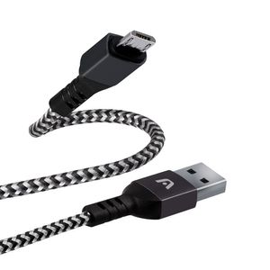 Cable Argom Tech flexible USB 2 Microusb 1.8 m ARGCB0021BK Ne