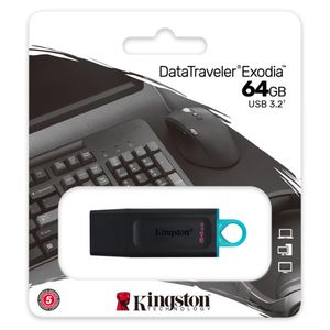 Memoria USB Kingston 64gb 3 2 exodia dtx