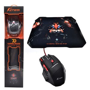 Mouse Gaming 7D + Pad Mouse Jaltech