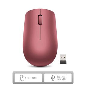 Mouse Lenovo 530 Wireless Cherry red