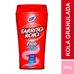 Kola granulada Tarrito Rojo free fresa x 240g