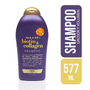 Shampoo Organix biotina colageno x577ml