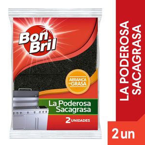 Esponja abrasivo Poderosa saca grasa Bonbril x2 und