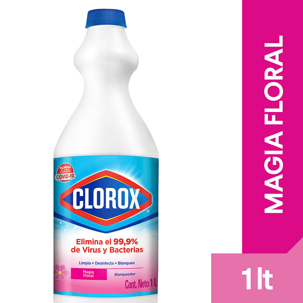 Blanqueador Clorox Magia Floral 1000ml | Tiendas Metro