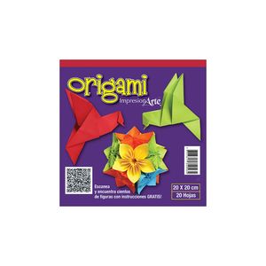 Block para origami 20x20cm x 20 hojas Impresionarte
