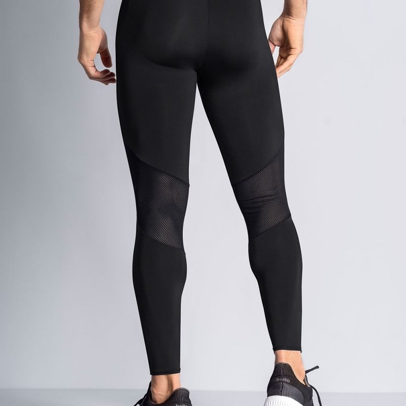 Licra deportiva negra hot sale