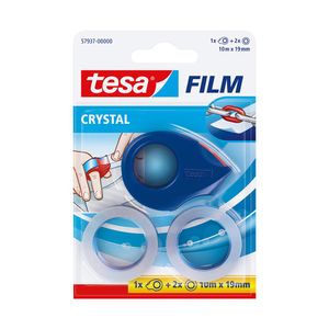 Cinta adhesiva Tesafilm crystal 10mx19mm x2und