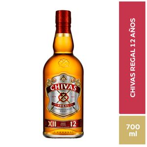 Whisky Chivas Regal 12 años botella x700ml
