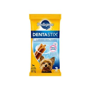 Snack Pedigree perro adulto raza pequeña barra dentastixcuidado oral x3und x47.1grm