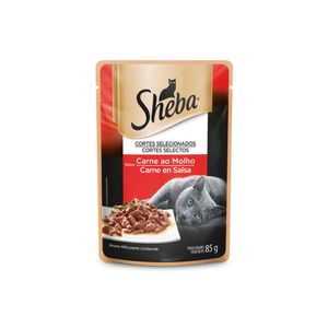 Alimento húmedo Sheba para gato adulto carne sobre x85g