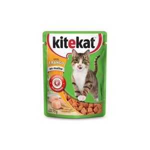 Alimento Kitekat húmedo gato sabor pollo x70 gr
