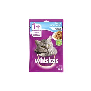 Alimento humedo Whiskas gato adulto atun x85 g