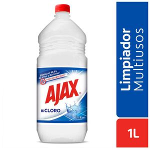 Limpia Pisos Ajax Bicloro Poder Desinfectante x1L