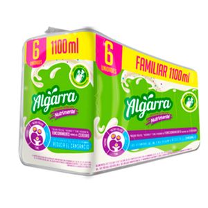 Alimento lácteo Algarra nutrimente x6und x1100ml c/u