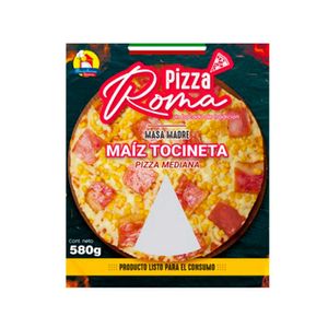 Masa de pizza maiz tocineta Romana x580g