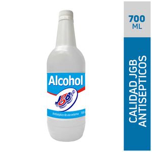 Alcohol antiséptico JGB x700ml