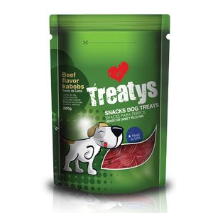 Snack con trozos de carne para perros Treatys x200gr