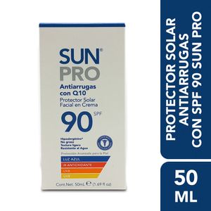 Protector solar Sunpro facialencrema spf 90x50ml