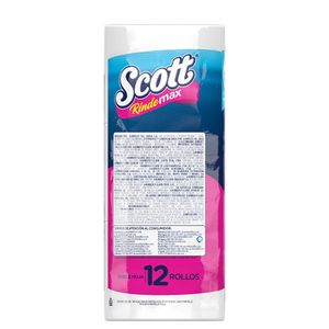 Papel higiénico Scott Rindemax x12r x24.3m c-u