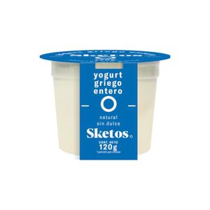 Yogurt sketos griego natural x 120g