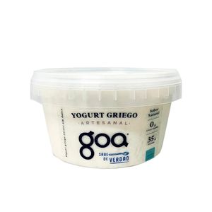 Yogurt goa griego artesanal natural x 500g