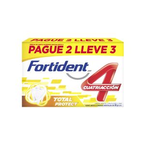 Crema dental Fortident Total Protection x3unds x85g c-u