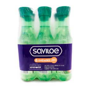 Bebida Saviloe aloe vera Uva x6unds x420ml c/u