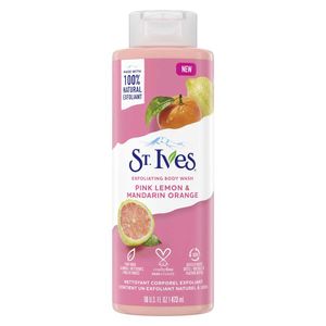 Gel baño St Ives corporal rosa limón x473ml