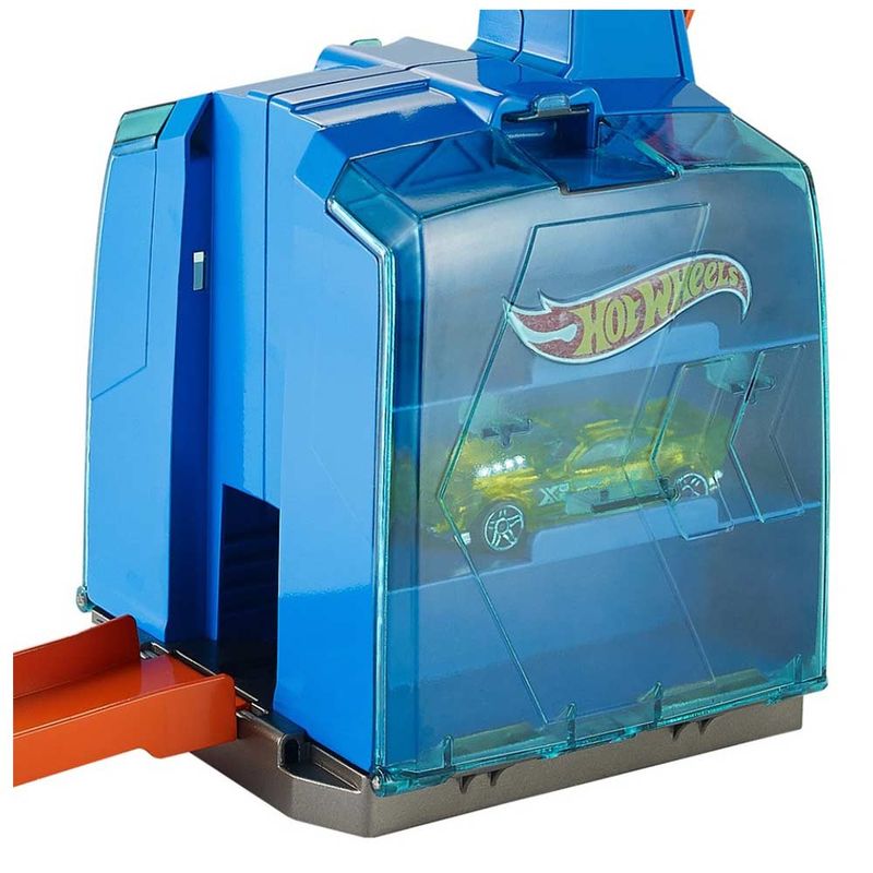 Hot wheels caja lanzadora de autos new arrivals