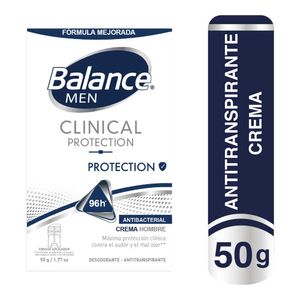 Desodorante crema Balance clinical protection hombre x50g