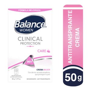 Desodorante crema Balance clinical care mujer x50g