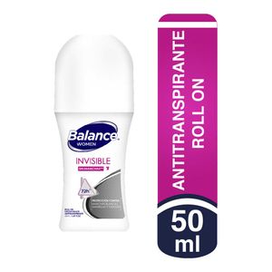 Desodorante roll on Balance mujer invisible x50ml