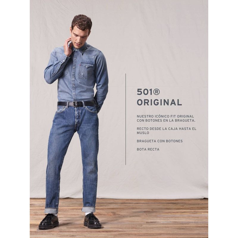 Levis 501 regular hombre hot sale