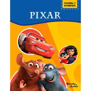 Libro Colorea y diviértete Pixar Planeta