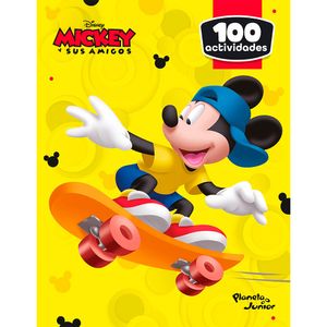 Libro 100 actividades Mickey y sus amigos Planeta