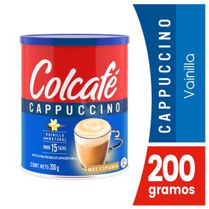 Café Colcafé cappuccino vainilla x200g