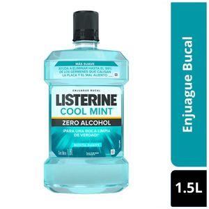 Enjuague bucal Listerine Zero Menta Suave x1.5L