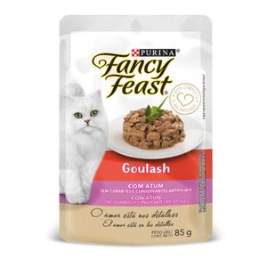 Alimento húmedo para gatos Fancy Feast Goulash atún x85g