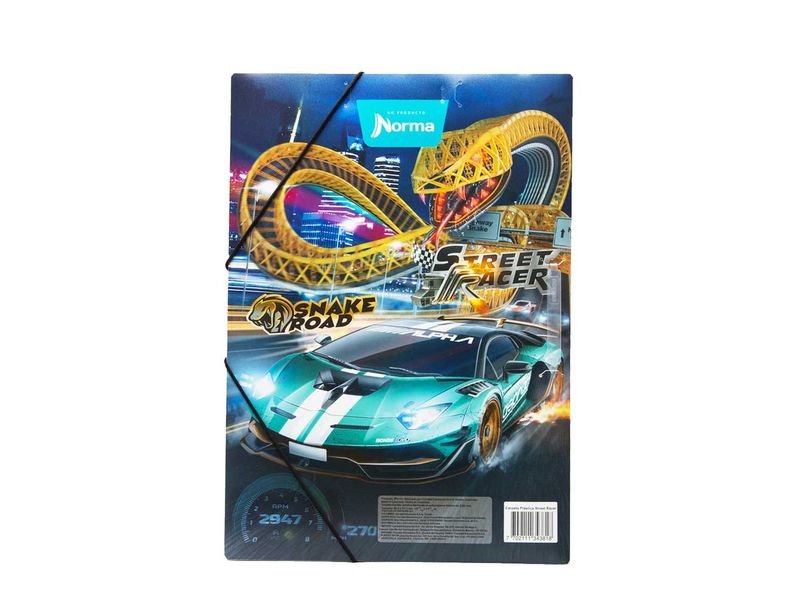 Carpeta plÁstica street racer - Tiendas Metro