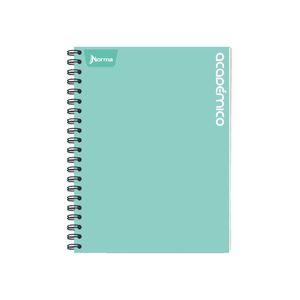 Cuaderno Norma Durabook grande 160hojas 5 materias cuadriculado