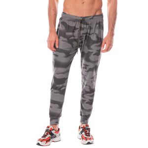 Jogger Poliester/Elastano hombre verde estampado. 27738