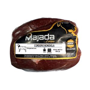 Bondiola de cordero Majada carne x600g